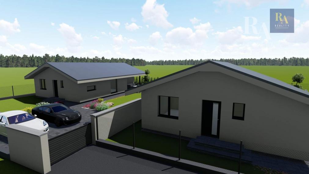 Predaj novostavba - bungalov Bytča - pozemok 656 m2