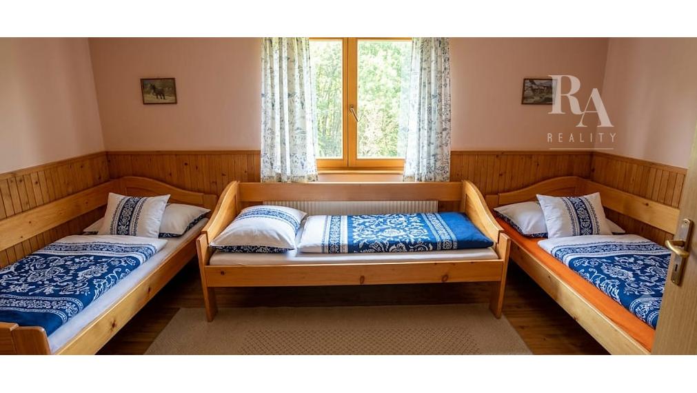 Predaj 2 chát a hospodárskeho domčeka na slnečnom pozemku 7 850 m² vo Veľkom Rovnom