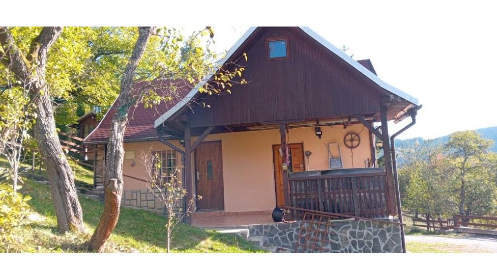 Predaj 2 chát a hospodárskeho domčeka na slnečnom pozemku 7 850 m² vo Veľkom Rovnom