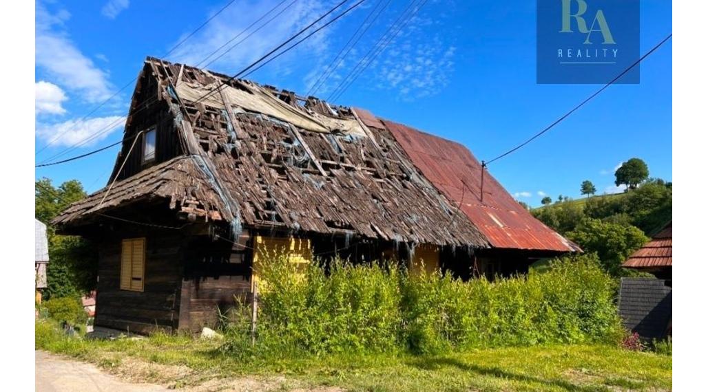 Predaj drevenica s pozemkom o rozlohe 585m2 v obci Lutiše