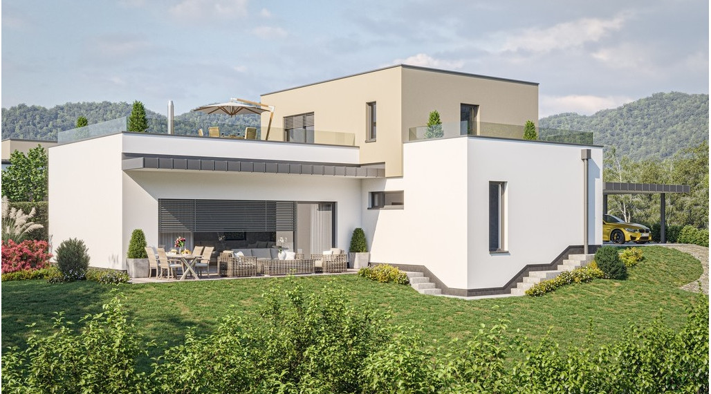 Pozemok 808 m2 s projektom rodinného domu Varín