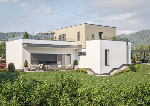 Pozemok 808 m2 s projektom rodinného domu Varín